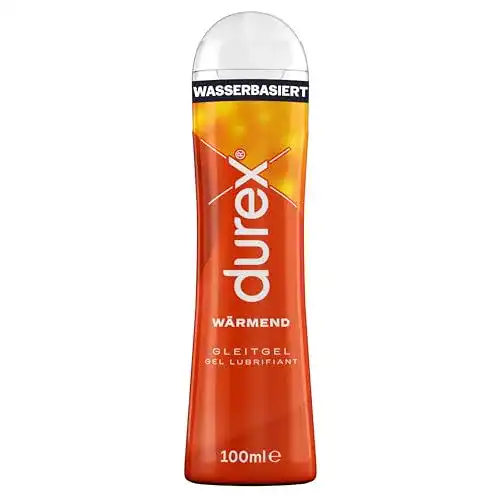 Durex Gleitgel Wärmend Gleitmittel für angenehme Wärme und Gleitfähigkeit
