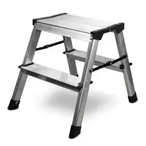 Wohnwagen Trittstufe Siwitec Aluminium Trittleiter 2 Stufen Klapptritt