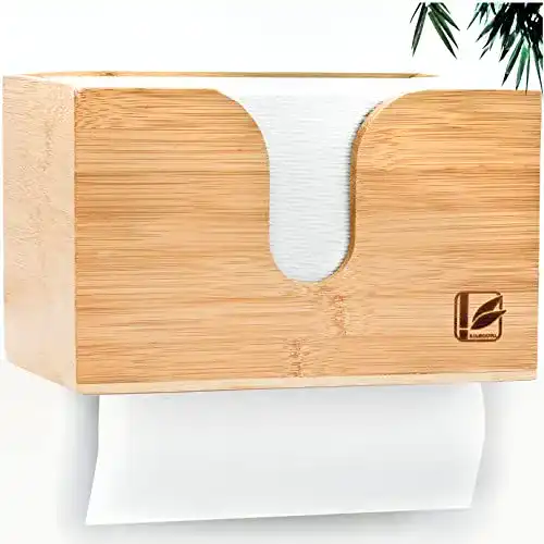 Papierhandtuchspender Bamboovia aus Bambus für H3