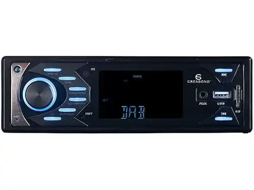 Retro Autoradio Creasono DAB 1 DIN mit MP3 und Bluetooth-Funktion