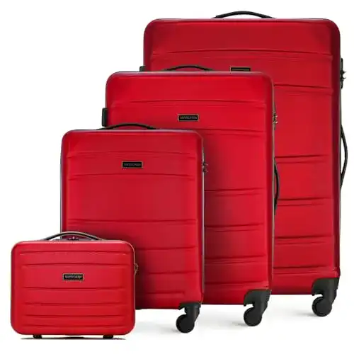 Kofferset 4-teilig von WITTCHEN Trolley Koffer Set