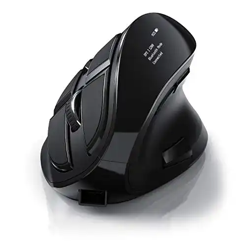 Ergonomische kabellose vertikale Maus von CSL-Computer