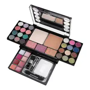 Schminkkoffer von ZMILE Cosmetics mit Lidschatten und Lipgloss