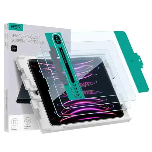 Panzerglas für iPad Pro 12,9 Zoll – 2 Stück von ESR