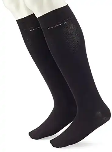Kniestrümpfe Camano Damen 3942-0008 in Schwarz, Größe 47-49 EU