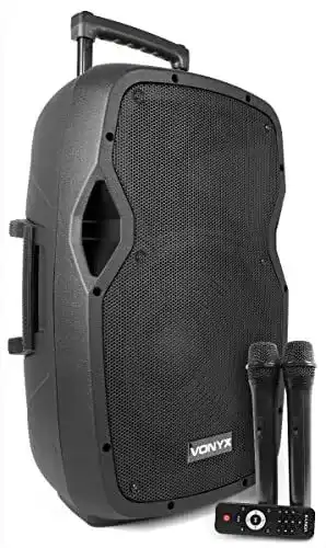 Vonyx AP1200PA Mobile Partybox Bluetooth mit Akku und 600 Watt Leistung