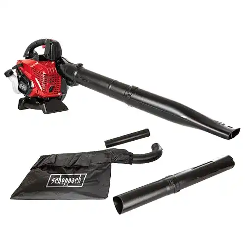 Benzin-Laubsauger Scheppach LBH3500P mit 1,2 PS Leistung