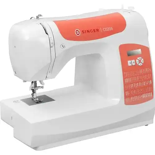 Singer Freiarmnähmaschine C5205 mit LED-Beleuchtung und Anschiebetisch