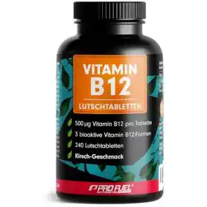 Vitamin B12 Lutschtabletten Profuel 240 Stück mit 500 µg B12