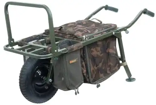 Angel-Trolley Fox Trolley FX Explorer Barrow mit Camo Lite Bag