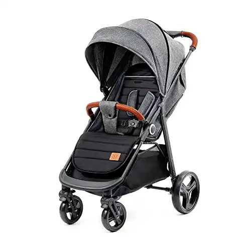 Kinderwagen Kinderkraft Grande, Kinderbuggy und Liegebuggy in Grau