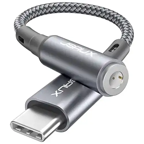 USB-C zu 3.5mm Klinke Adapter von JSAUX für Kopfhörer