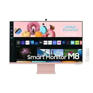 Samsung M8 Smart Monitor S32BM80PUU mit Webcam und 4K Auflösung