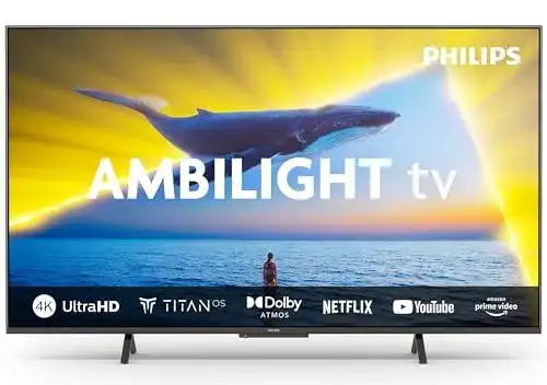 Philips Fernseher 65 Zoll Ambilight 65PUS8109 4K LED Smart TV