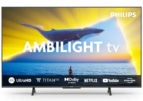 Philips Fernseher 65 Zoll Ambilight 65PUS8109 4K LED Smart TV