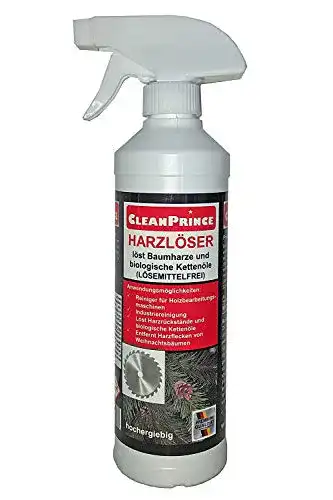 CleanPrince Harzlöser – Universeller Baumharz-Entferner für verschiedene Anwendungen