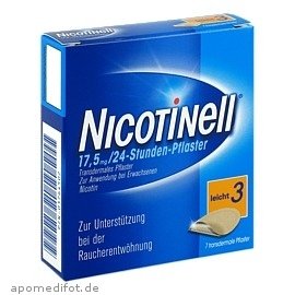 Nikotinpflaster Novartis Nicotinell 17,5 mg 24 Stunden Pflaster, 7 Stück