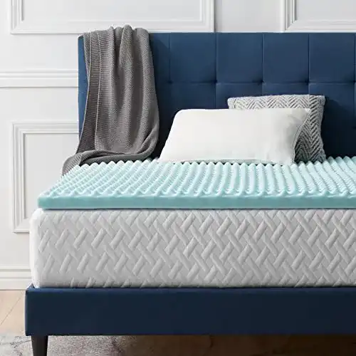 Gel-Topper 180×200 cm von LUCID – 5 cm Gel Memory Foam