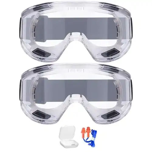 Staubschutzbrille Airgearpro Vision-1000 mit Antibeschlagfunktion