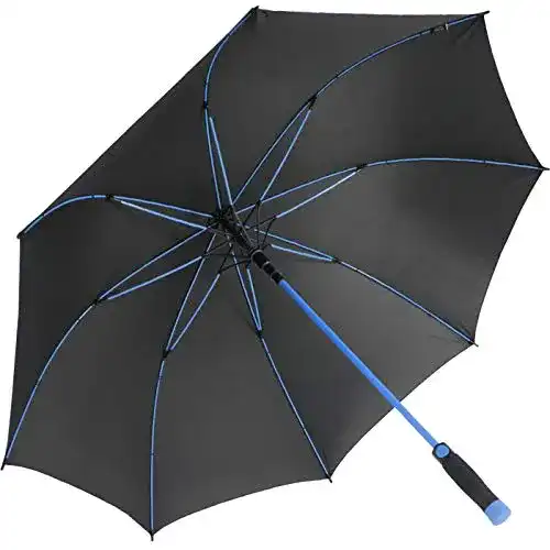 Sturmfester Regenschirm iX-brella XXL Fiberglas Golf