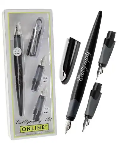 Kalligraphie Füller Online Air Kalligraphie Set in Schwarz