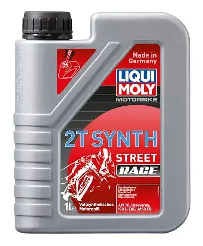 Vollsynthetisches 2-Takt-Öl Liqui Moly Motorbike 2T Synth Street Race 1 L