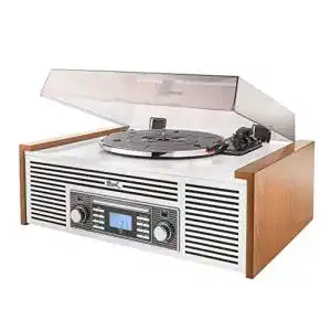 Dual Plattenspieler NR 7 Stereoanlage mit USB, Bluetooth und CD-Player