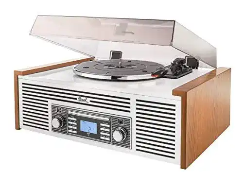 Dual Plattenspieler NR 7 Stereoanlage mit USB, Bluetooth und CD-Player