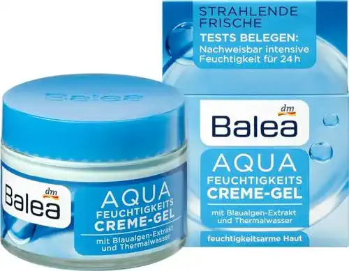 Balea Tagespflege Aqua Feuchtigkeitscreme für intensive Hautpflege