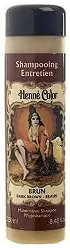Color-Shampoo Braun Henné Color für natürliche Haarpflege