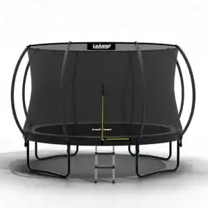 LeJump Trampolin 305 cm mit Sicherheitsnetz und Leiter