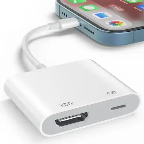 Denlane Lightning-HDMI-Adapter 1080P für iPhone und iPad