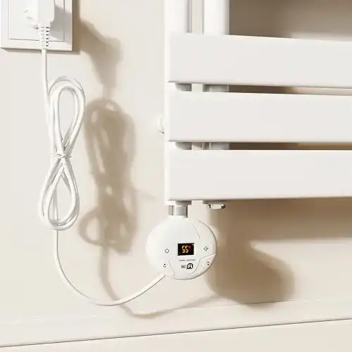 Heizstab für Badheizkörper Sunxury mit Thermostat und WiFi-Funktion