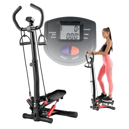 Swing-Stepper HS-055S von Hop-Sport – Verstellbarer Mini Stepper für Zuhause