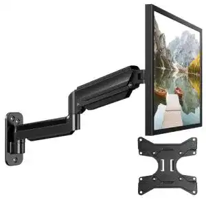Höhenverstellbare Monitor-Wandhalterung Huanuo für 17-35 Zoll Monitore
