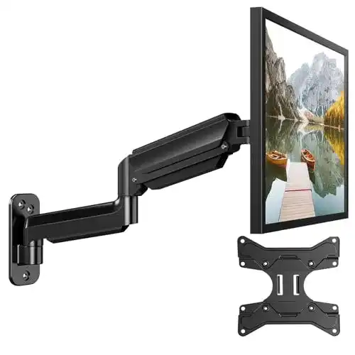 Höhenverstellbare Monitor-Wandhalterung Huanuo für 17-35 Zoll Monitore