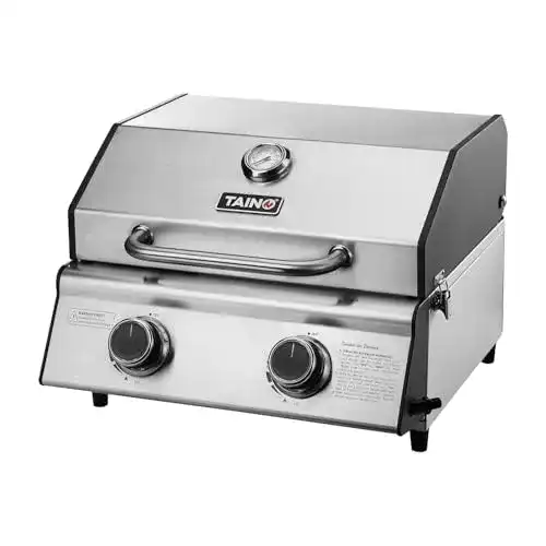 Gasgrill 2 Brenner TAINO COMPACT 2.0 S Tischgrill 2 Brenner