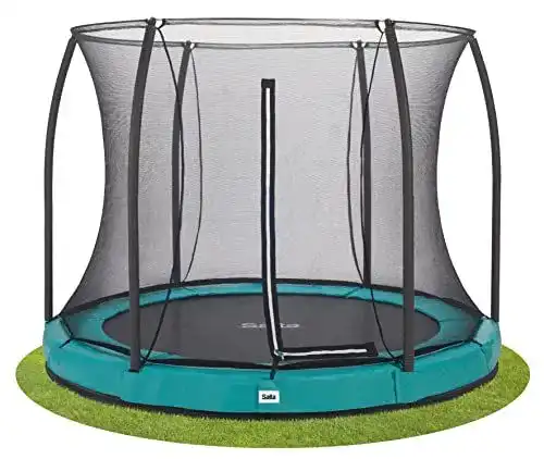 Bodentrampolin Salta Comfort Edition Ground mit Sicherheitsnetz
