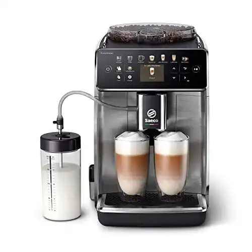 Kaffeevollautomat mit Milchschlauch von Philips Saeco GranAroma