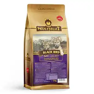 Wolfsblut Black Bird Puppy Large Welpenfutter für große Rassen