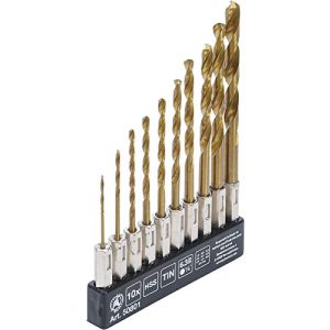 Titan Bohrer BGS DIY 50801 HSS Bohrer Set 10-teilig