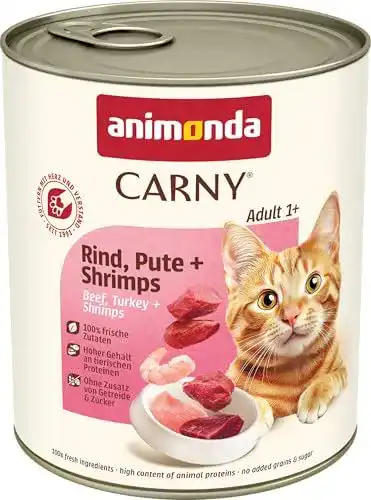Katzenfutter mit hohem Fleischanteil – animonda Carny Adult