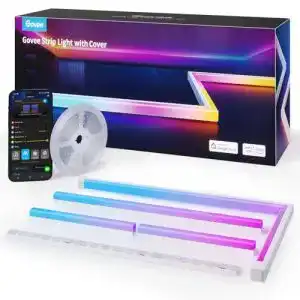 Govee RGBIC LED Strip 5M mit Profil für vielseitige Beleuchtung