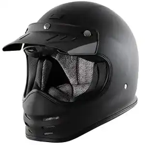 Origine Motorradhelm Vintage Motocross-Helm aus Glasfaser