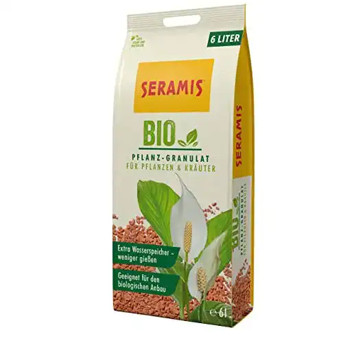 Seramis Bio-Pflanz-Granulat für Pflanzen und Kräuter, 6 l