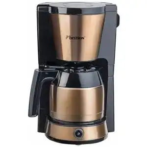 Bestron Filterkaffeemaschine für 8 Tassen mit Thermokanne