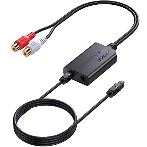 DA-Wandler Autoutlet, 192kHz DAC Konverter für Digital zu Analog Audio