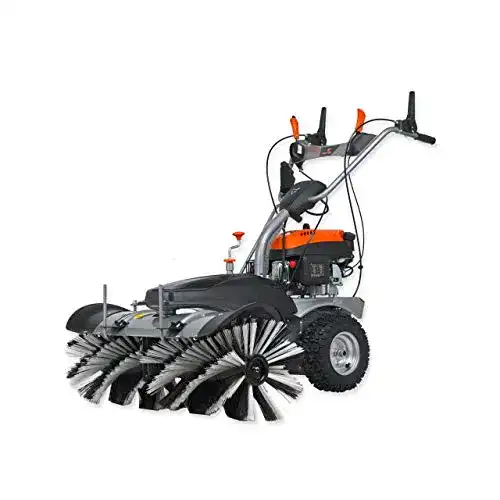 Benzin Kehrmaschine Fuxtec FX-KM1196 mit 4,9PS und 100cm Arbeitsbreite