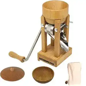 Flockenquetsche Eschenfelder Komplett-Set aus Holz