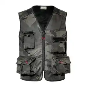 Arbeitsweste Work Idea Herren Outdoor Multi-Pocket Angelweste